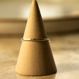 Hammered Stacker Ring