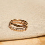 Hammered Signet Ring
