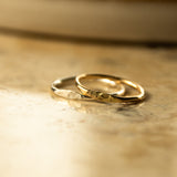 Hammered Signet Ring