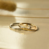 Hammered Signet Ring