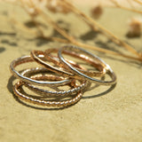 Twisted Stacking Ring