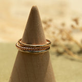 Twisted Stacking Ring