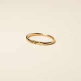 Hammered Signet Ring