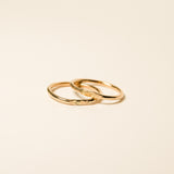 Hammered Signet Ring